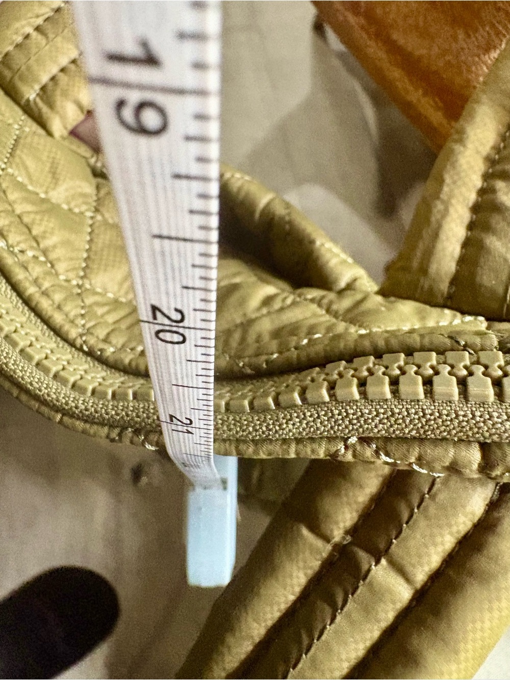 MZ Wallace Small Metro Sutton Deluxe Moss Green Quilted Nylon Crossbody Bag NWOT - Picture 11 of 15